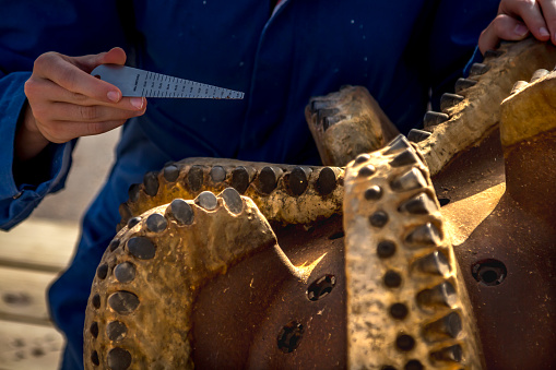 Mine Inspection Tools Tool Inspection Stock Photo - Download Image Now - Drill Bit, Females ...