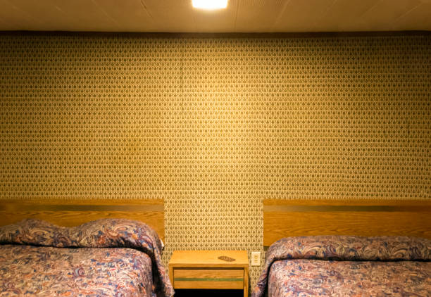 quarto de motel solitário - style sheet - fotografias e filmes do acervo