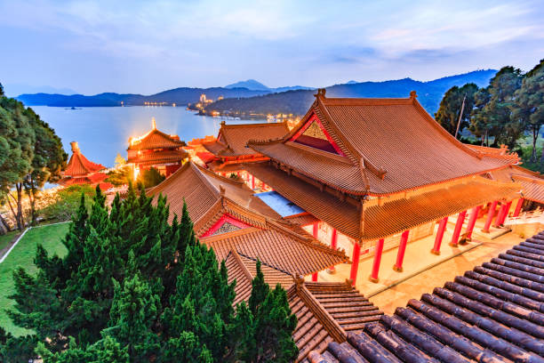 istock Wen Wu Temple at Sun-Moon Lake 683898200