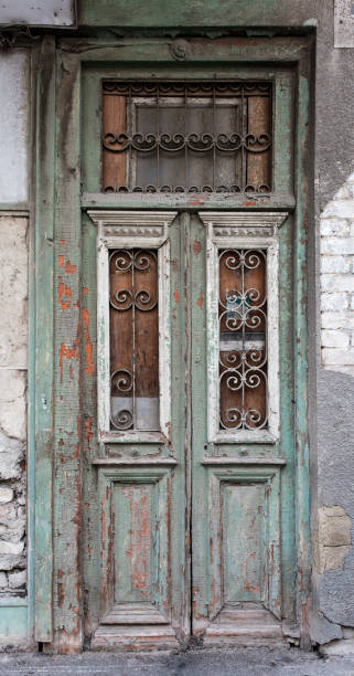 istock Old wooden door 683901906