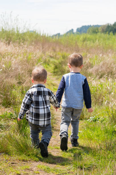 istock Brothers Playing Outdoors 683911738