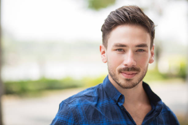 istock Closeup of Content Good-looking Young Guy 683911790
