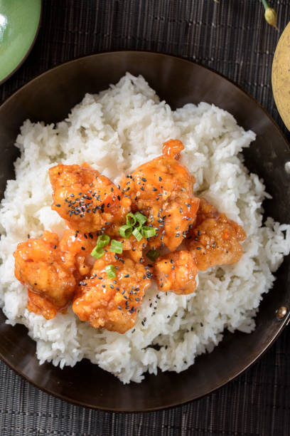 istock Sweet and Sour Pork over Rice 683912598