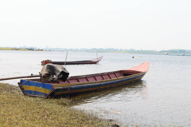 istock Long tail boat on the river in Thailand 683915816