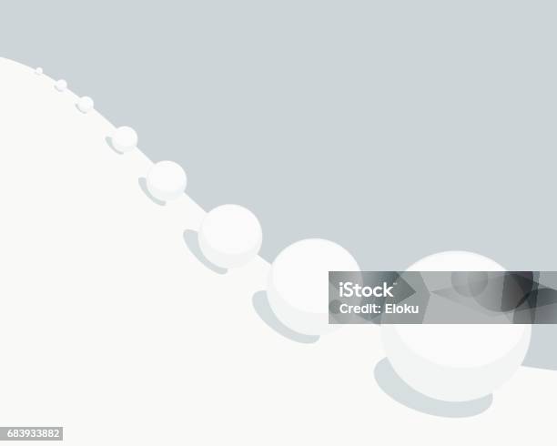 Snowball Effect Stock Illustration - Download Image Now - Snowball, Photographic Effects, Rolling