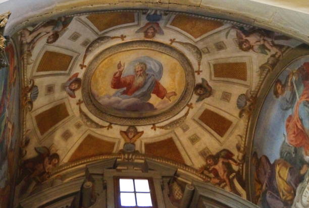 istock Interior of Saint Stephen church, Empoli 683948282