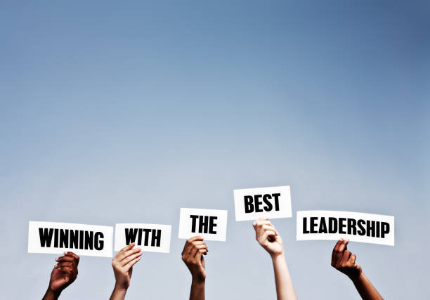 istock Hand-held signs read 