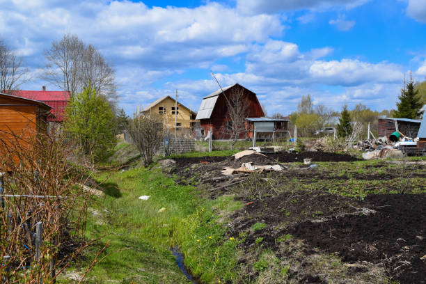 istock Traditional Russian Village (Holiday Village) 683955984