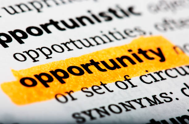 istock Opportunity is a word in the English  dictionary defined 683969830