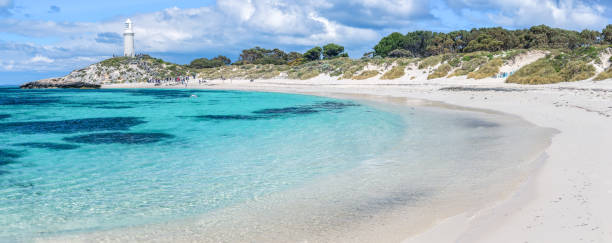 Rottnest Island beach, Western Australia stock photo