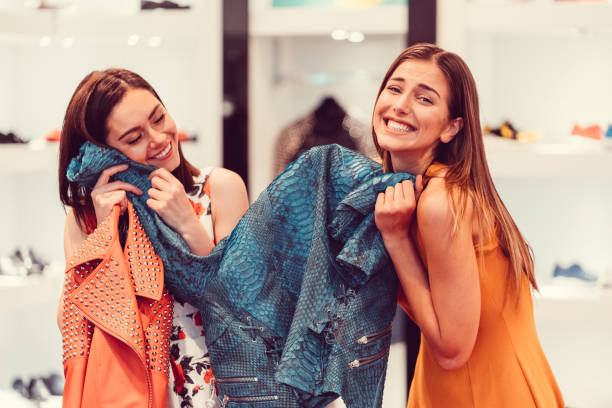 istock Young women in the shopping mall 683987554