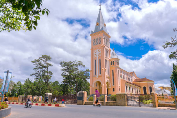 istock The chicken church in the summer mornings 683991690