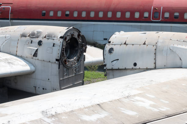 istock Old abandoned aircraft in Chiang Mai,Thailand#5 683997874