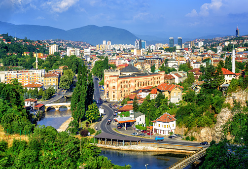 Sarajevo, capital de Bosnia y Herzegovina. photo