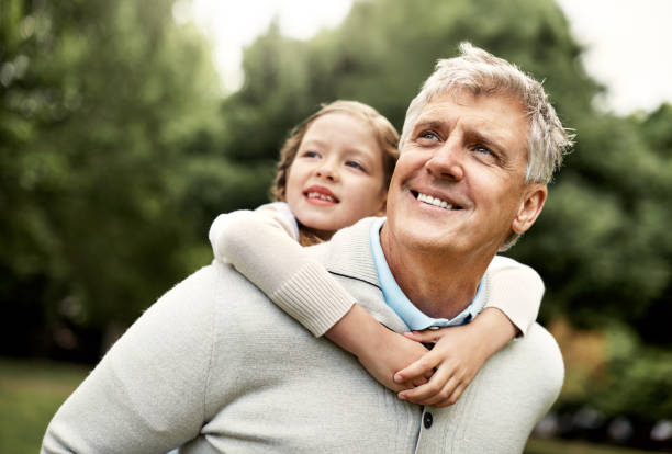 istock Grandpa enjoys bringing her to the park 684056708