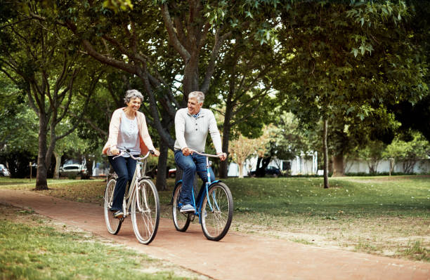 istock They prefer taking the scenic route when they cycle 684059248