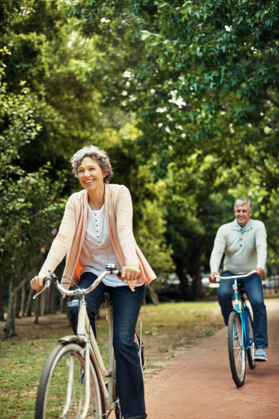 istock It's all sunshine and smiles when they're on their bikes 684059598