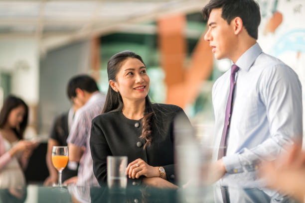 istock White collar worker discuss the details of the project 684061776