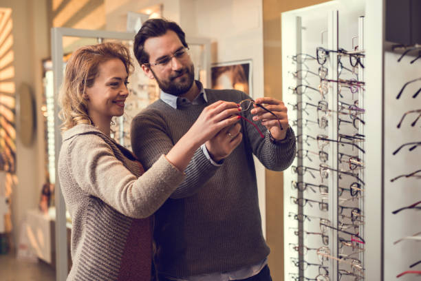istock What do you think about these eyeglasses honey? 684070986