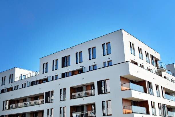 istock Modern, Luxury Apartment Building 684078388