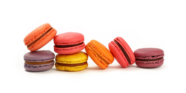 istock French sweet macaron cookies isolated on white 684086166