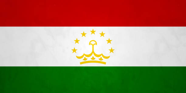 flag of tajikistan - tajik flag imagens e fotografias de stock