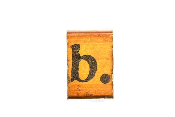 istock Small Letter Wooden Vintage Printing Block 684108826