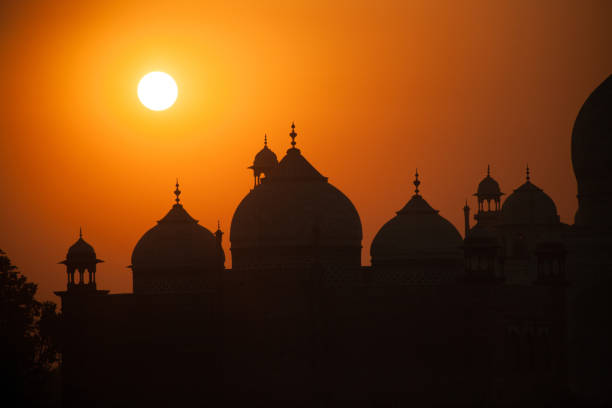 istock A view of the Taj Mahal during sunset 684111776