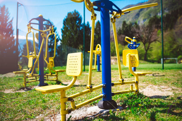 istock Gym in the nature 684111910