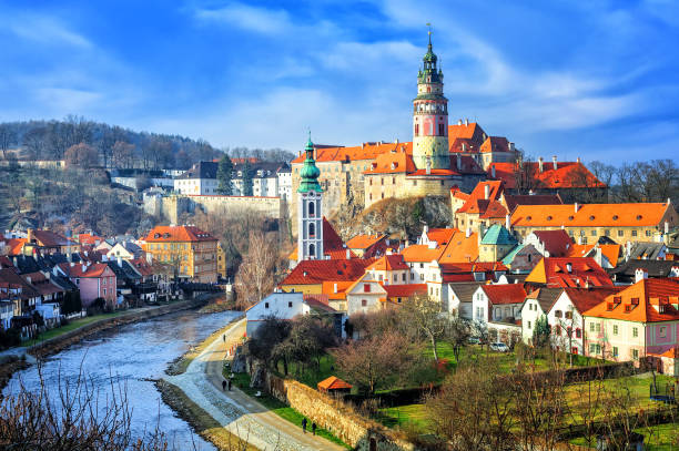 istock Cesky Crumlov old town, Czech Republic 684112388