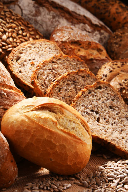 istock Composition with variety of baking products 684129554