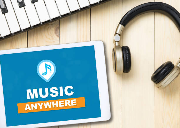 istock Listen to Music anywhere from Internet with Music Streaming 684144626