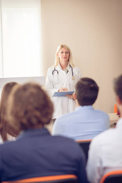 istock Anatoy professor and students in classroom 684145584