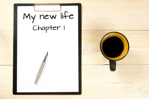 新しい人生の第 1 章 - chapter one ストックフォトと画像