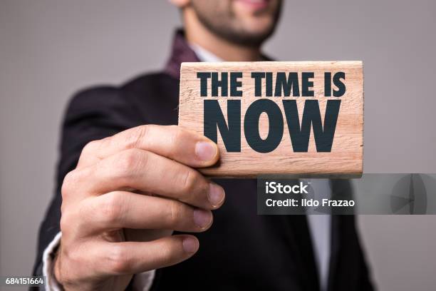 The Time Is Now Stock Photo - Download Image Now - Urgency, Time, Beginnings