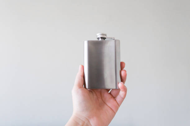 istock A canteen in the hand 684156998