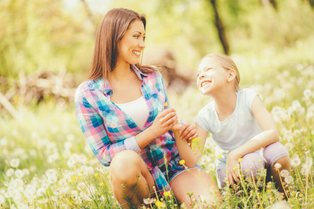 istock Mother And Daughter In Nature 684167410