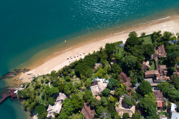istock Top View of Paradise Beach 684244640