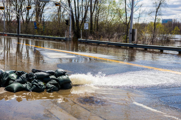 istock Pumping water away From Flooded Road 684277718