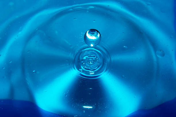 istock Soap drops, stains, oil, bubbles, abstract 684340532