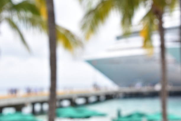 Abstract vacation, boarding ship