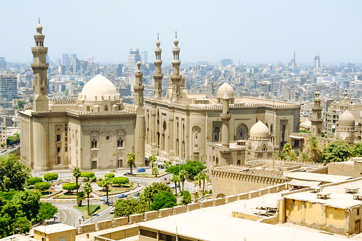 Grand Giza Pyramid Of Cheops In Cairo, Egypt