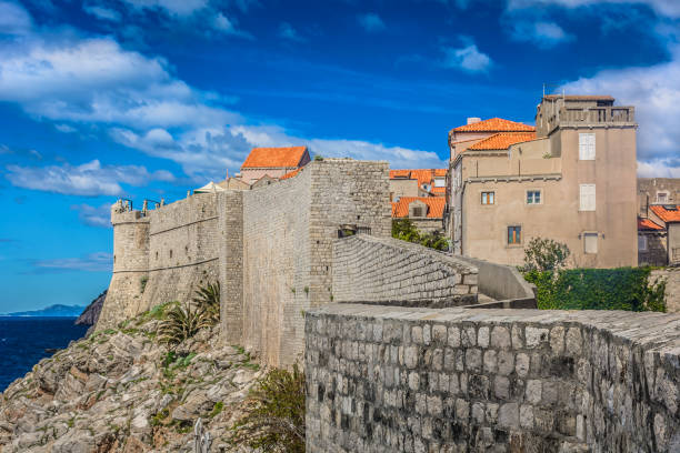 istock City Walls in Dubrovnik, Mediterranean. 684456074