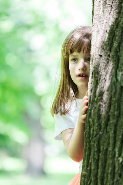 istock Young girl in nature 684497458