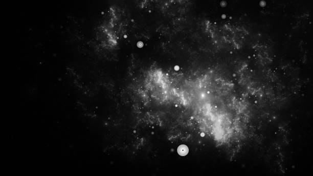 istock Abstract fractal illustration looks like galaxies 684522364