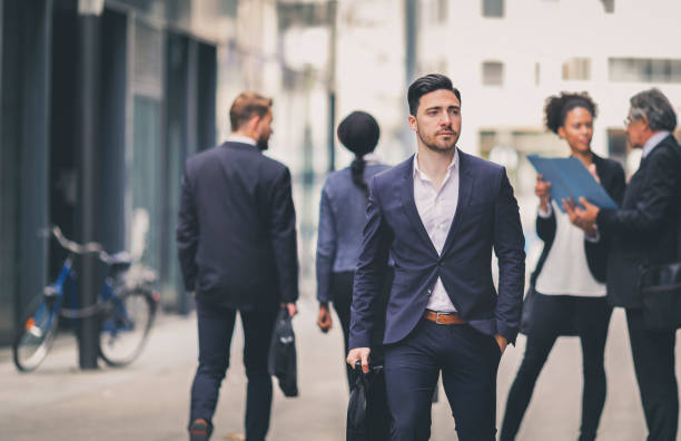 istock Young businessman outdoors 684522772