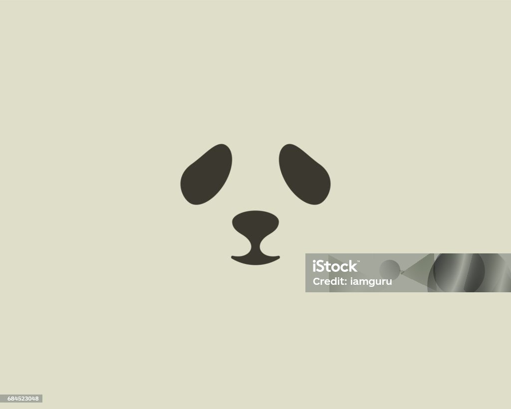 Panda face vector emblem. Seal emblemtype. Sea lion zoo symbol icon design Panda face vector emblem. Seal emblemtype. Sea lion zoo symbol icon design. Panda - Animal stock vector