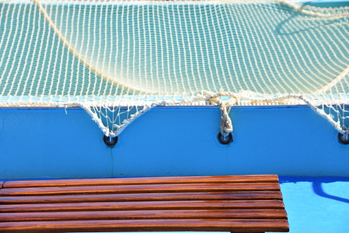 Swimming pool Closed in safety net