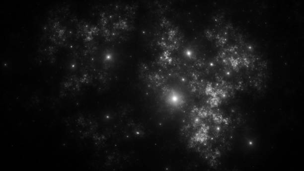 istock Abstract fractal illustration looks like galaxies 684532222