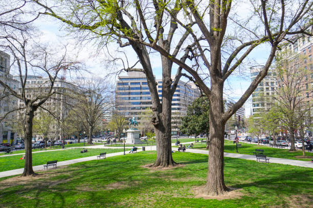istock Mc Pherson Square Washington - WASHINGTON DC - COLUMBIA - APRIL 7, 2017 684532620